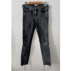 Stretchy Distressed Skinny Jeans